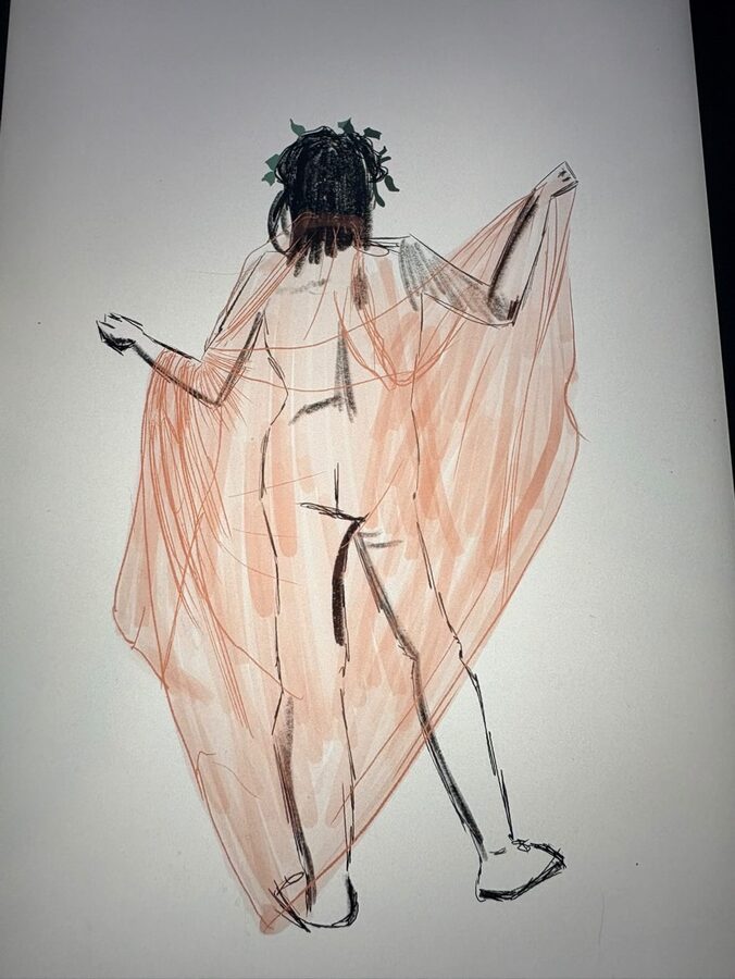 A moment from a North East Life Art Project session